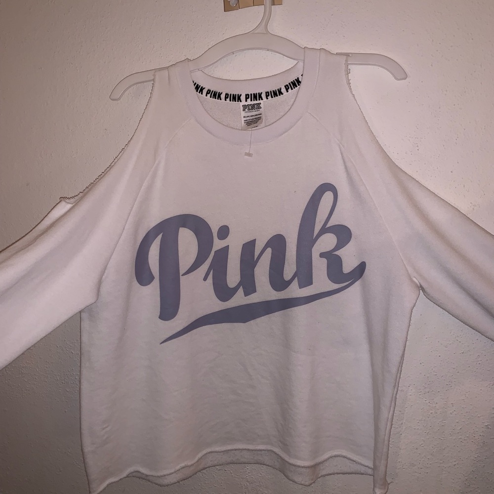 Cold shoulder Victoria’s Secret PINK pullover